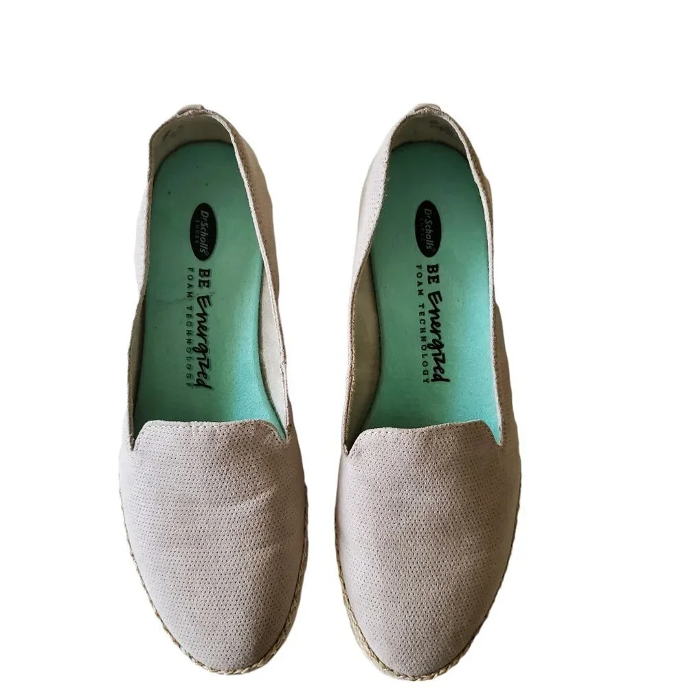 Dr. Scholl’s Far Out‎ Oyster Microfiber Slip On Espadrille